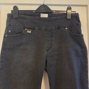 LISETTE-L Pull-on Black jeans - Size 10 - Style 159796 - Excellent condition
